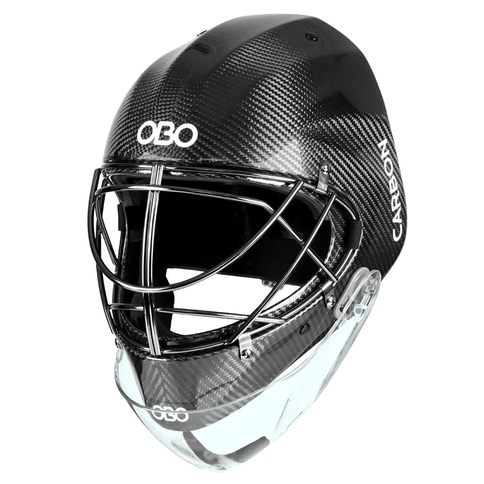 OBO CK Carbon helmet with Throat Protector