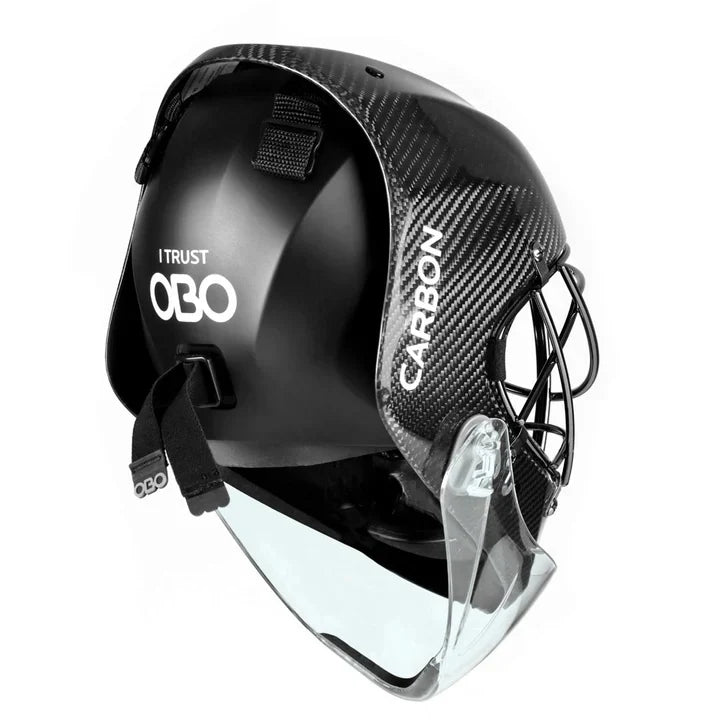 OBO CK Carbon helmet with Throat Protector