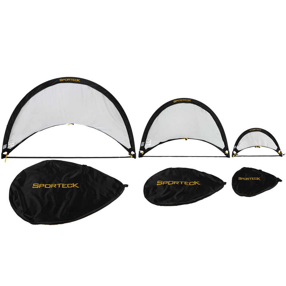 PORTABLE POP-UP GOALS WITH CARRYING BAG